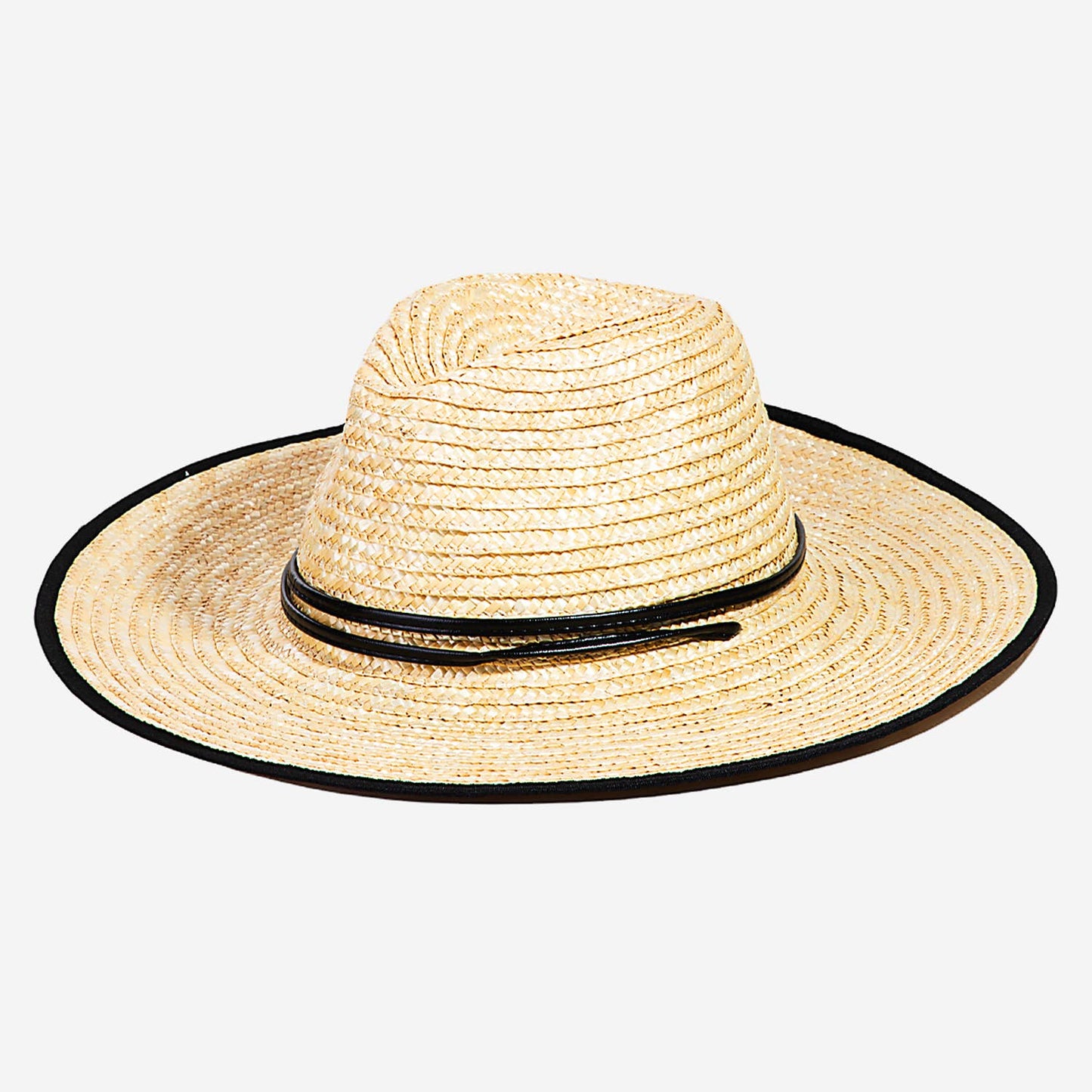 Chin-Strap Straw Sun Hat