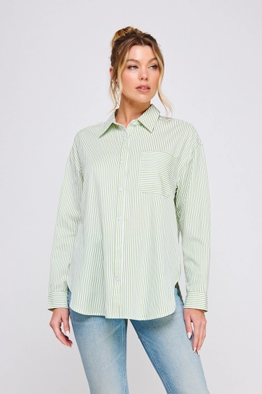 OPEN TIE BACK BUTTON UP TOP