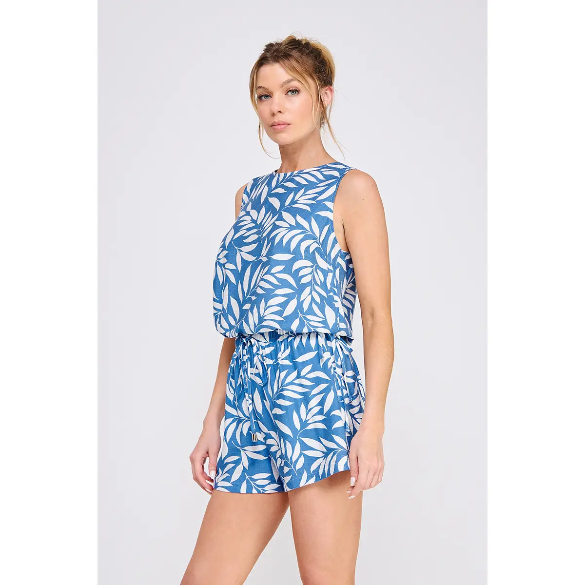 PRINTED TIE SIDE TANK TOP