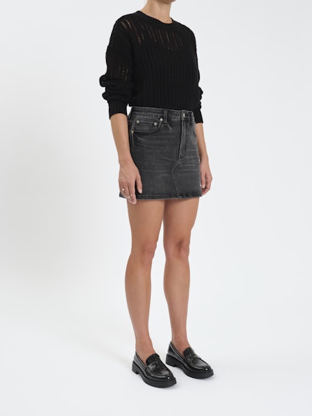 MALIBU MID RISE MINI SKIRT