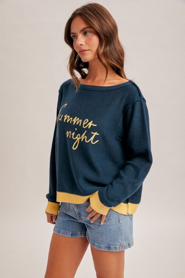 Summer Night Sweater