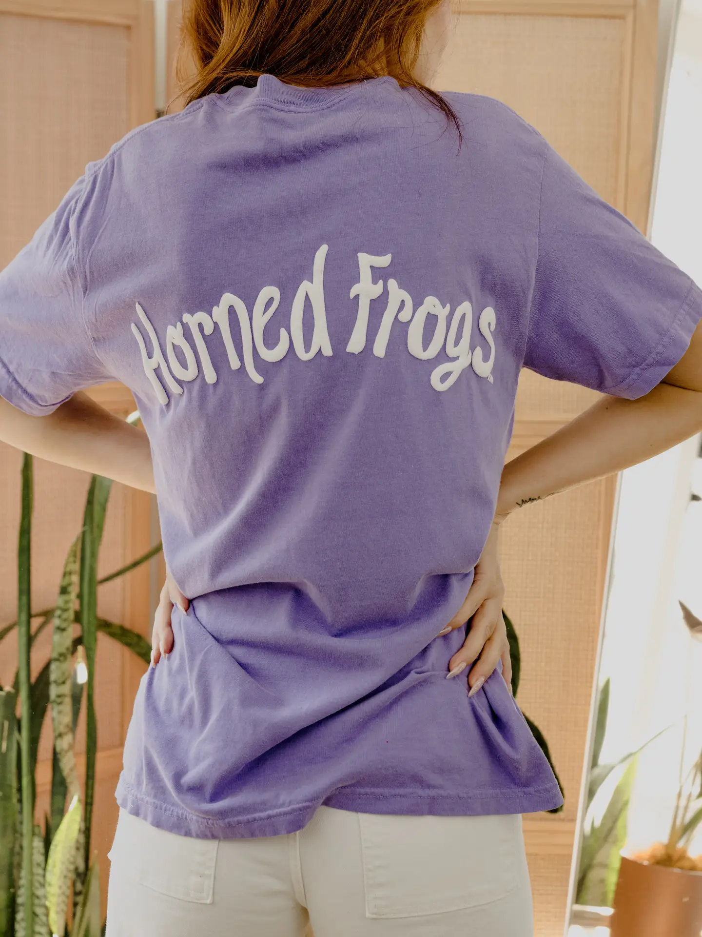 TCU HORNED FROGS LYRIC TEE