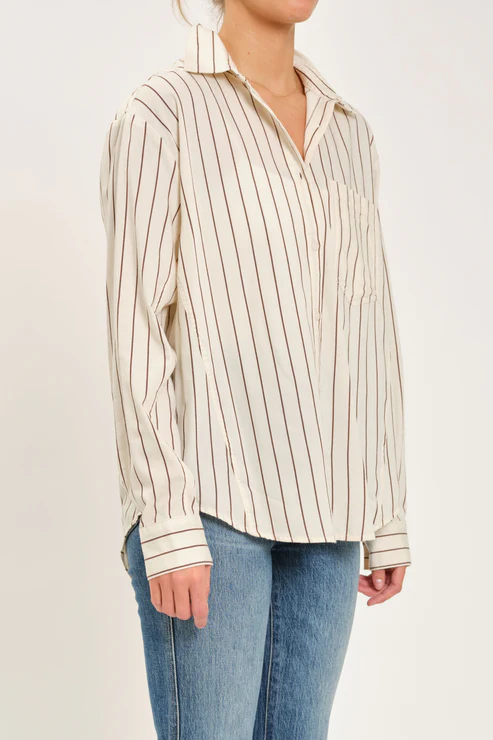 THE BOYFRIEND BUTTON UP SHIRT