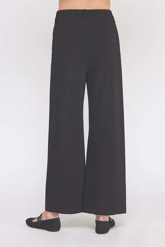 FRONT POCKET DETAIL TROUSERS