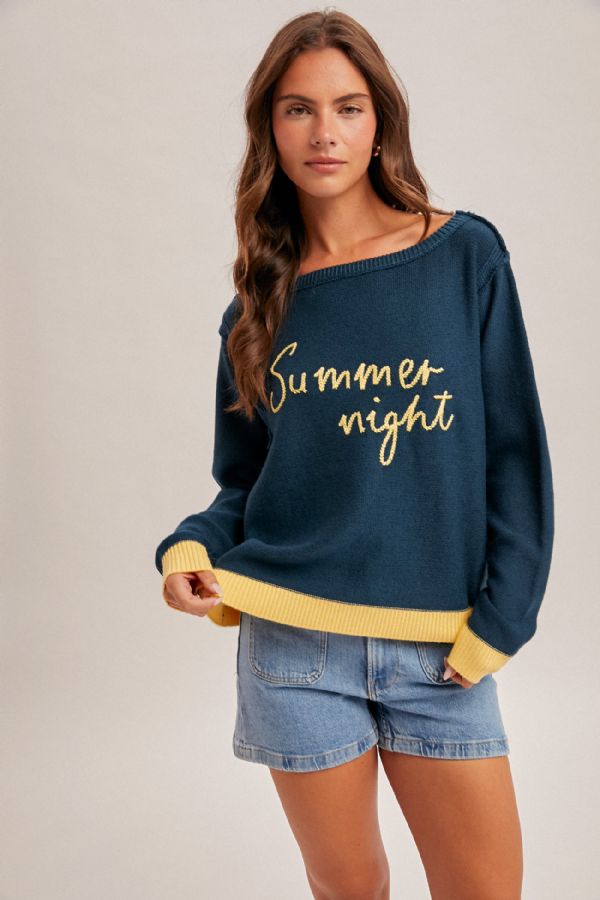 Summer Night Sweater