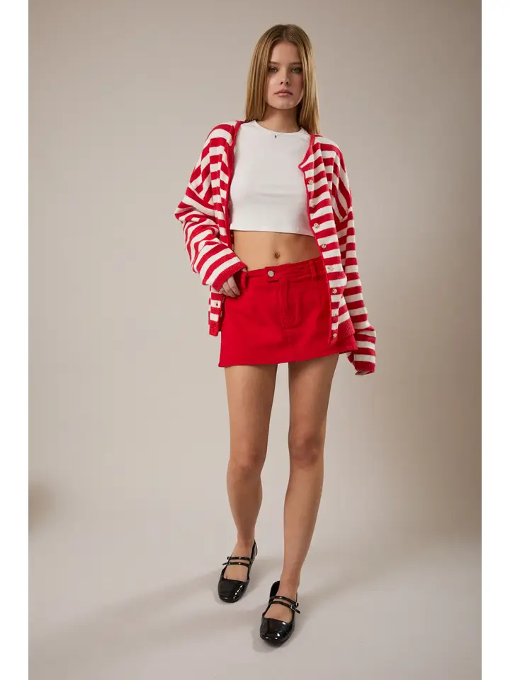 LOWRISE TWILL SKORT