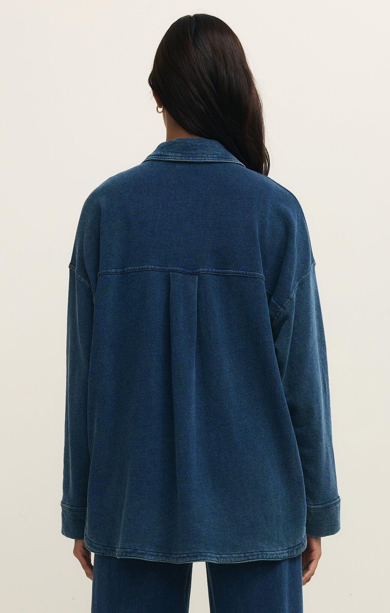 ALL DAY KNIT DENIM JACKET