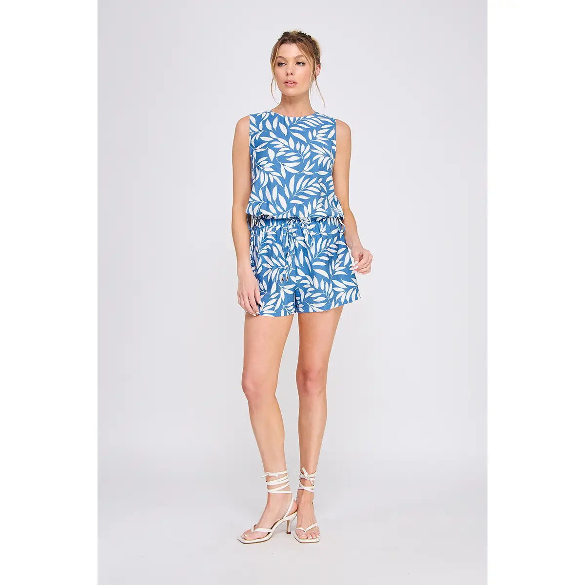 PRINTED TIE SIDE TANK TOP