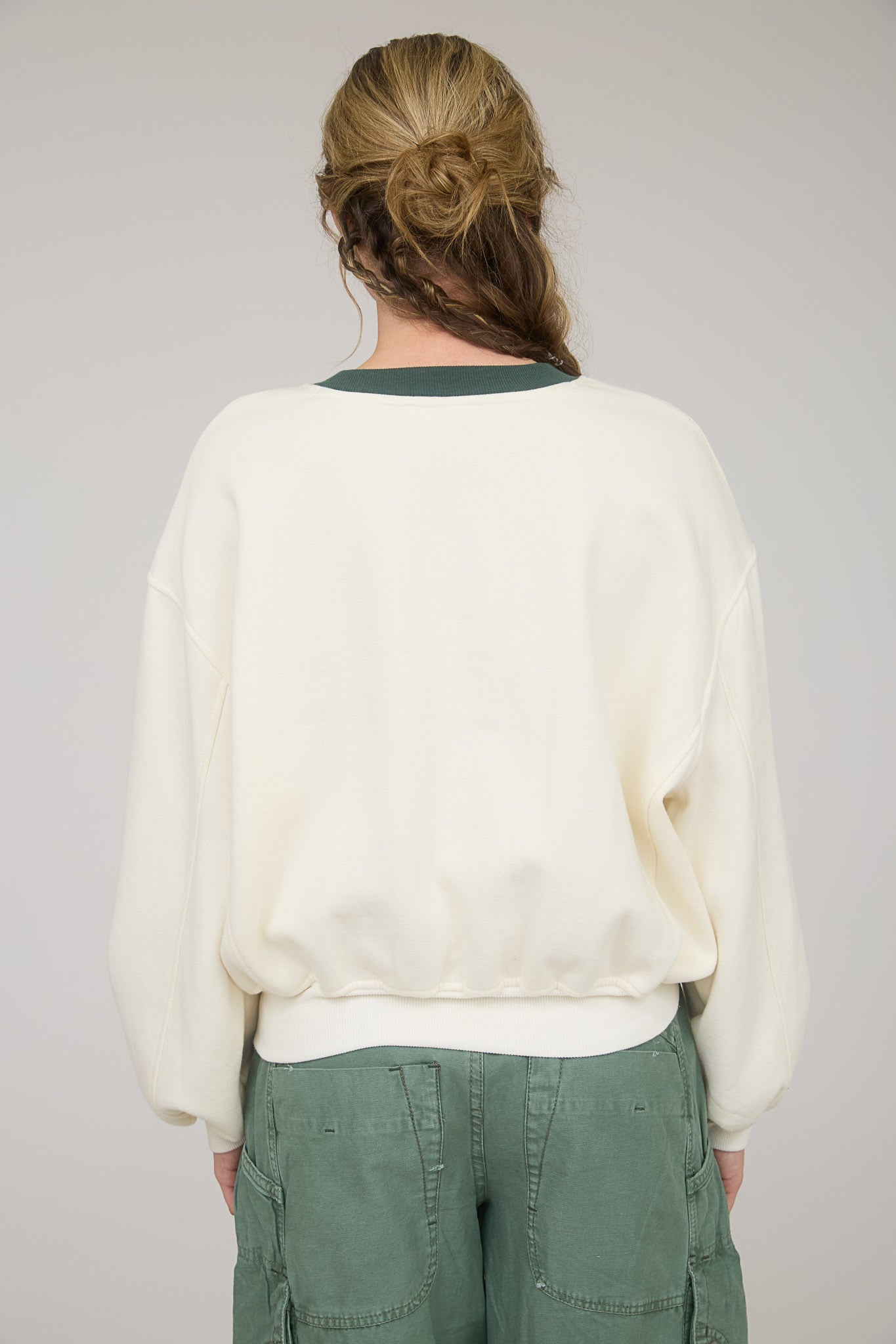 SANTA MONICA CROPPED SWEATSHIRT