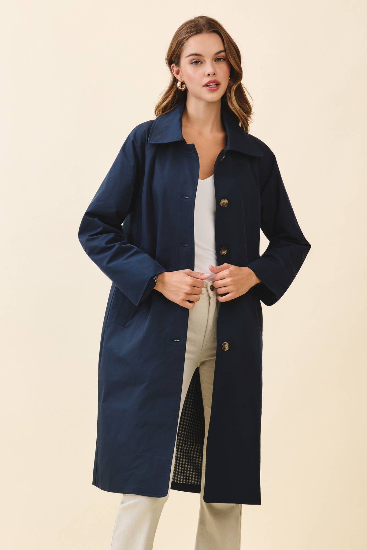 Longline Trench Coat