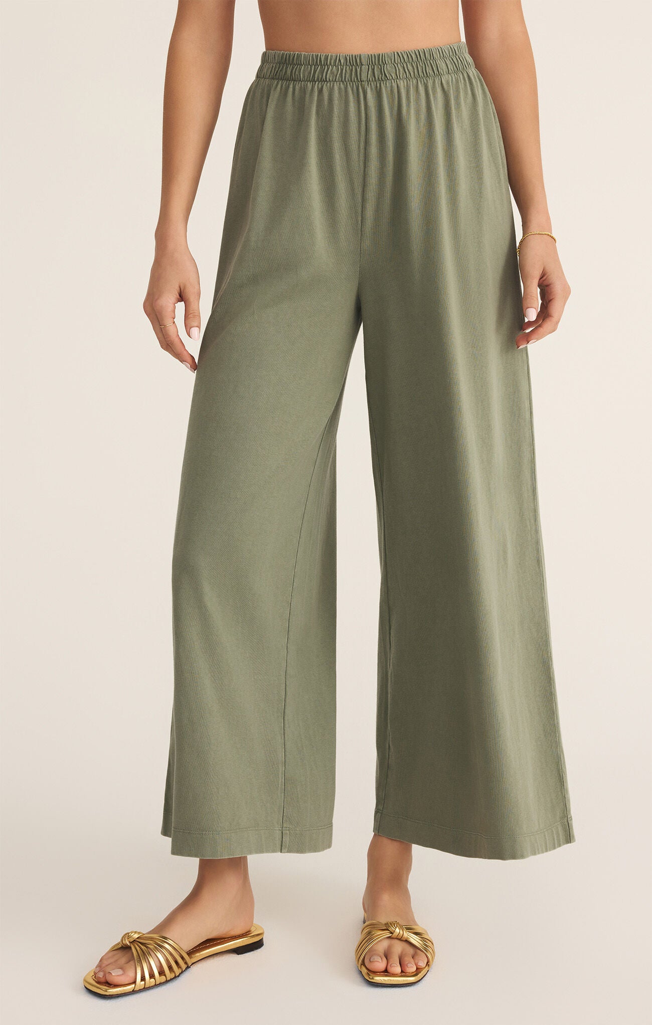 SCOUT JERSEY FLARE PANT