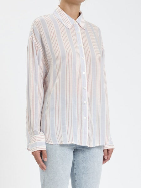 LOTUS OPEN TIE BACK BUTTON UP