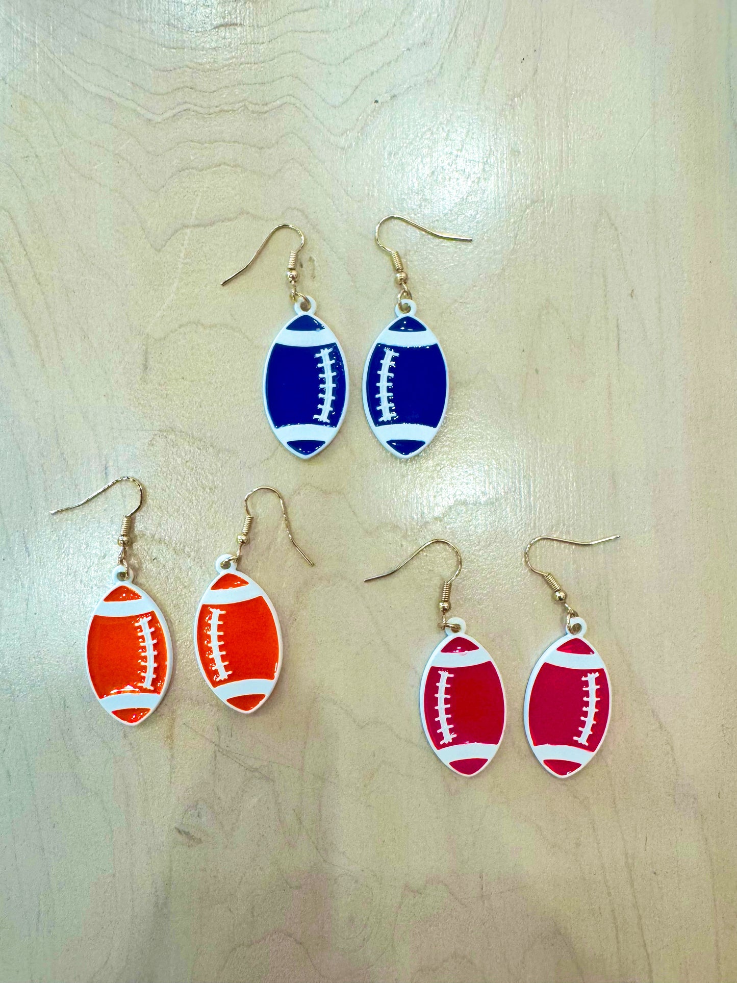 GAME DAY FOOTBALL EARRING