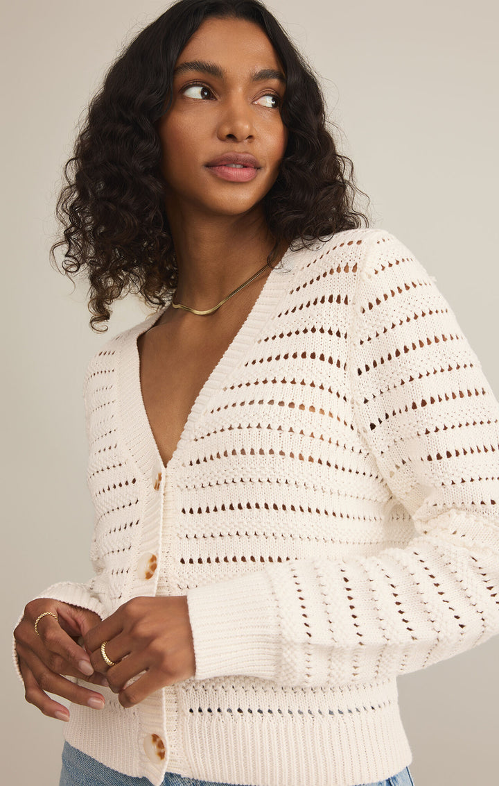 ROMANCE BUTTON UP CARDIGAN