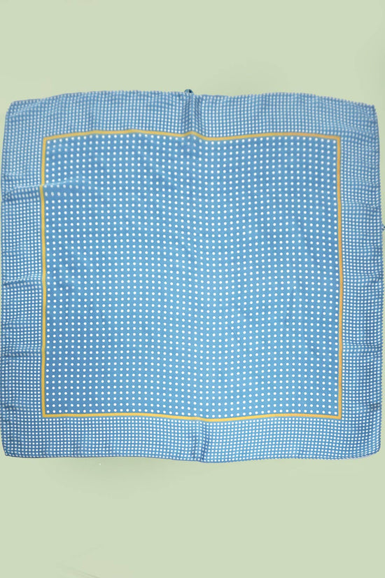 LARGE POLKA DOT PRINT BANDANA SCARF