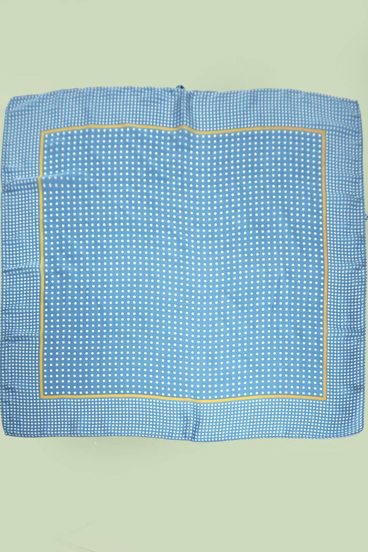 LARGE POLKA DOT PRINT BANDANA SCARF