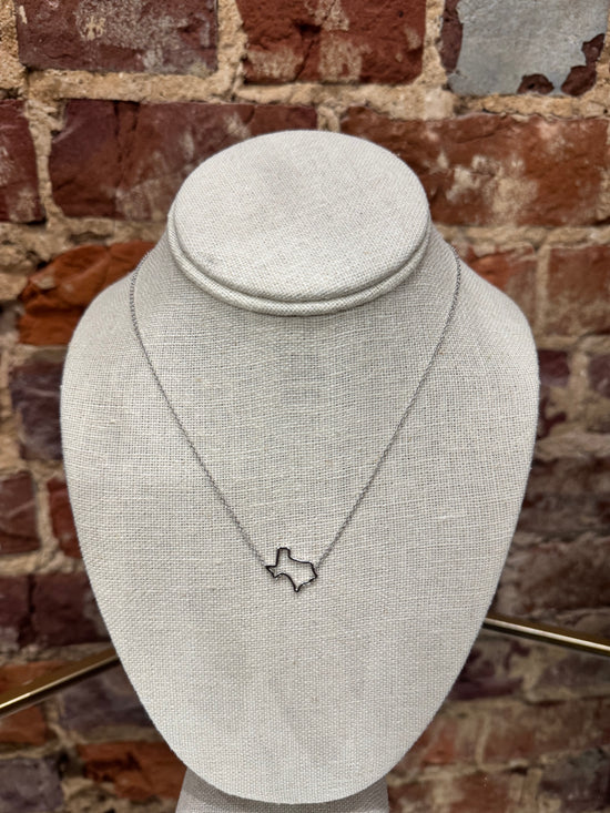 TEXAS OUTLINE NECKLACE