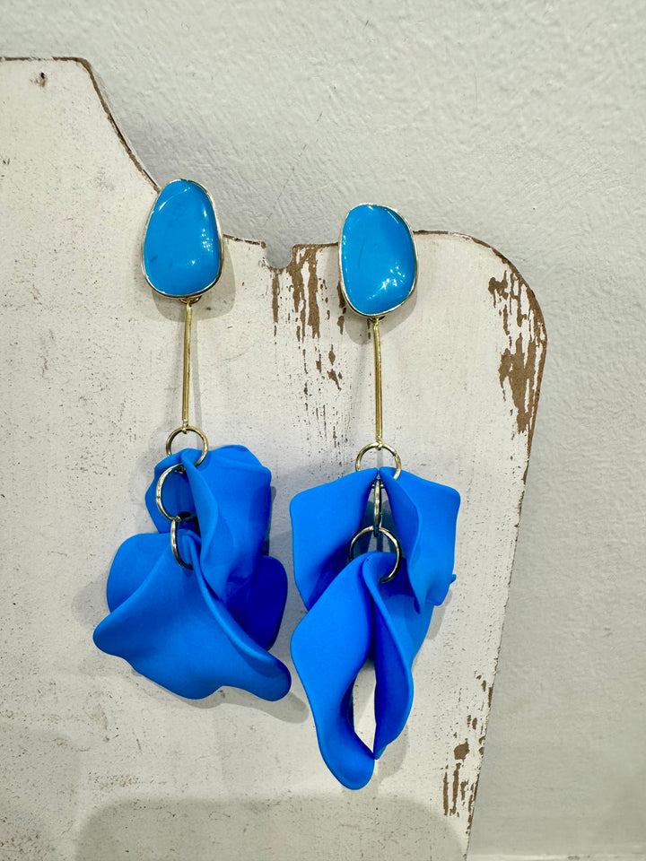 PETAL DROP EARRINGS