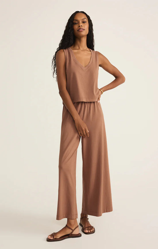 SLOANE V-NECK TOP