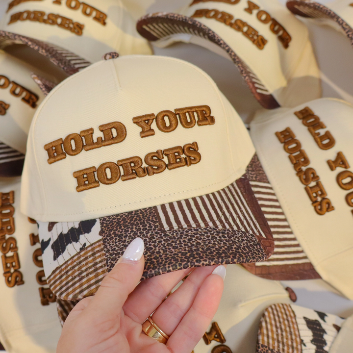 "Hold Your Horses" Trucker Hat