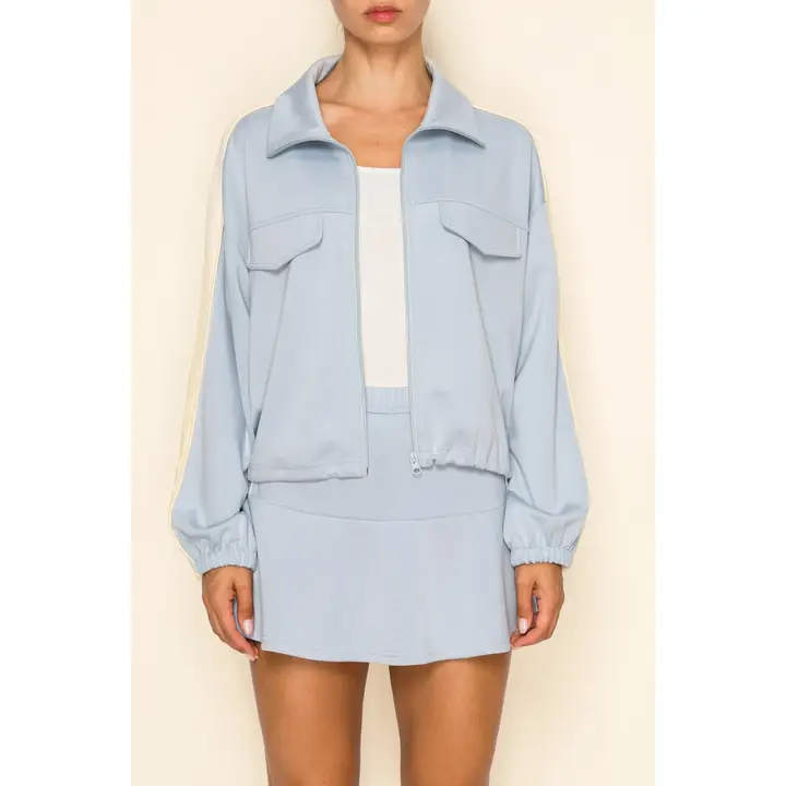 JACKET & SKIRT TRACK SET