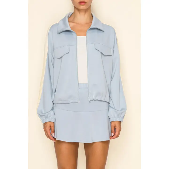 JACKET & SKIRT TRACK SET