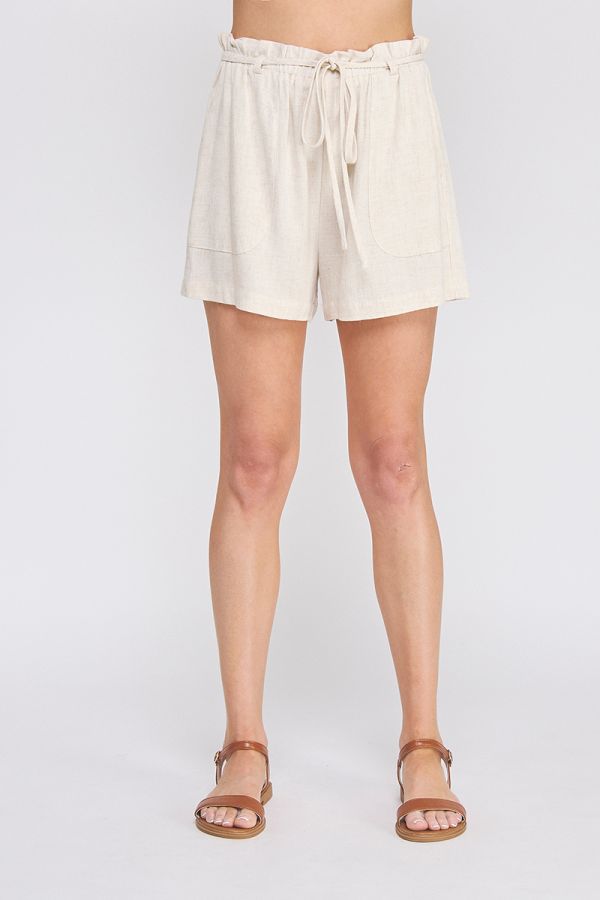 COTTON TWILL SHORTS