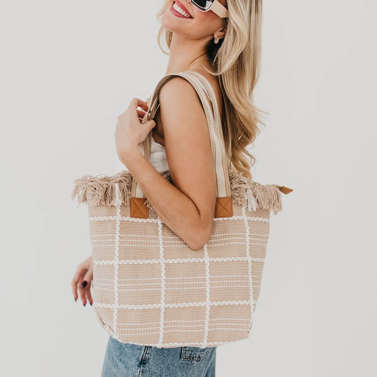 FAE FRINGE TOTE BAG