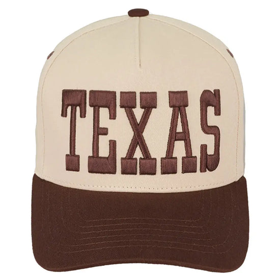 TEXAS EMBROIDERED HAT