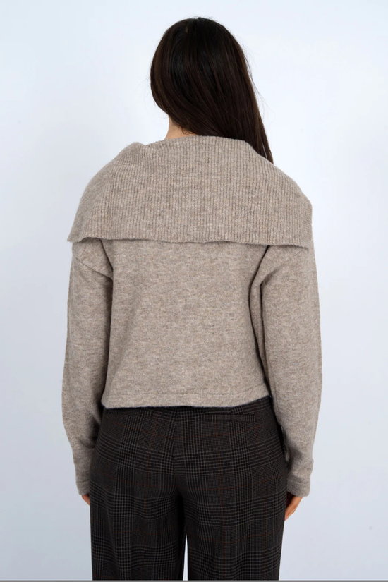 ECHO SAILOR NECK CARDIGAN