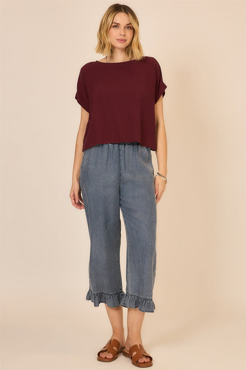 Dolman Open-Back Top