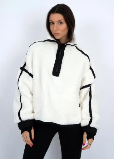 JILL FUNNEL NECK 1/2 ZIP