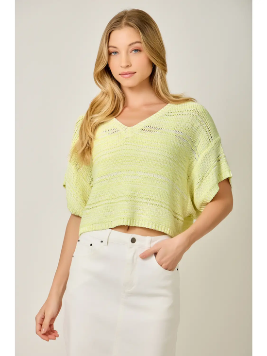 MELANGE RELAXED SWEATER