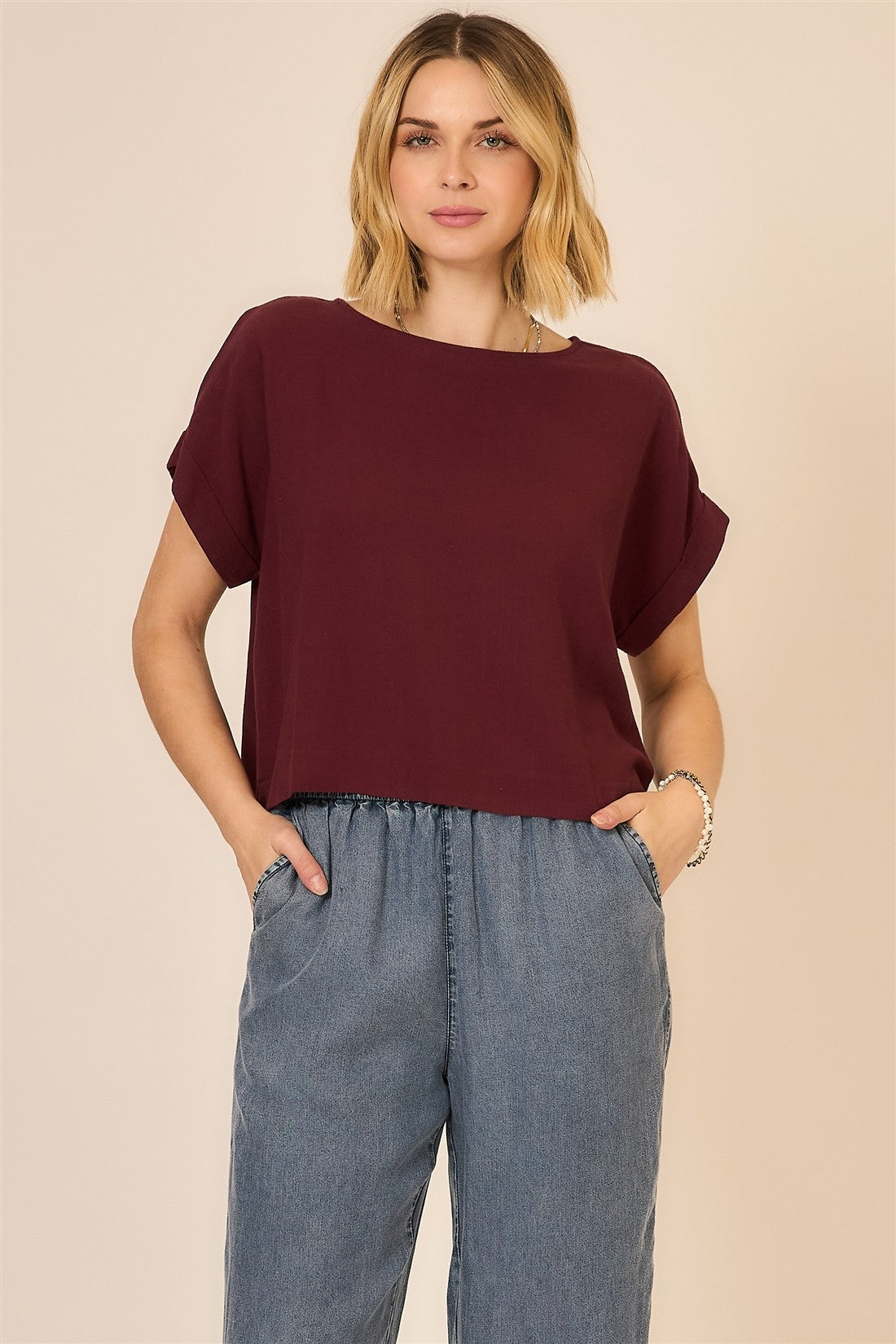 DOLMAN OPEN BACK TOP