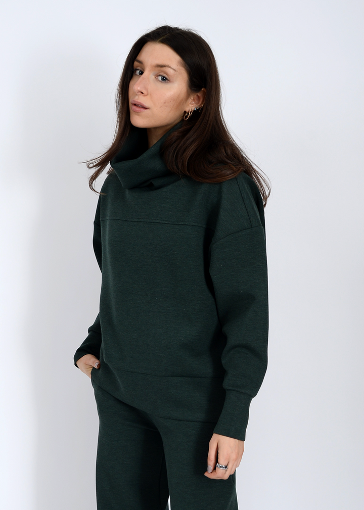 FILLANA FOLDOVER COLLAR PULLOVER