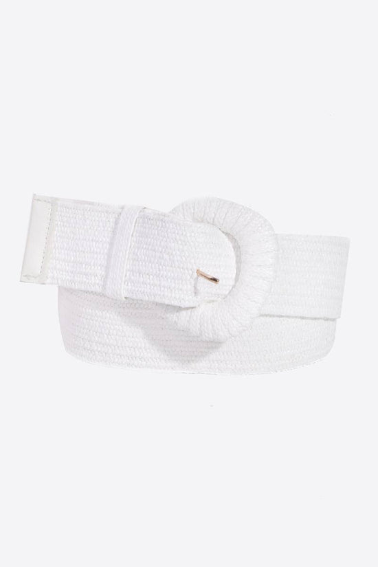 Braided Elastic Fashion Belt