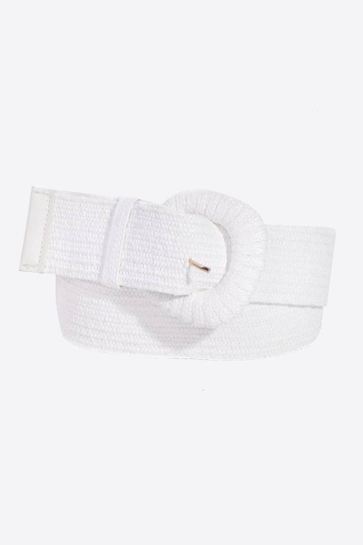Braided Elastic Fashion Belt