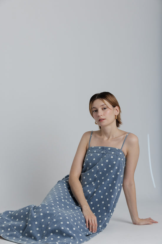 POLKA DOT ALINE MIDI DRESS