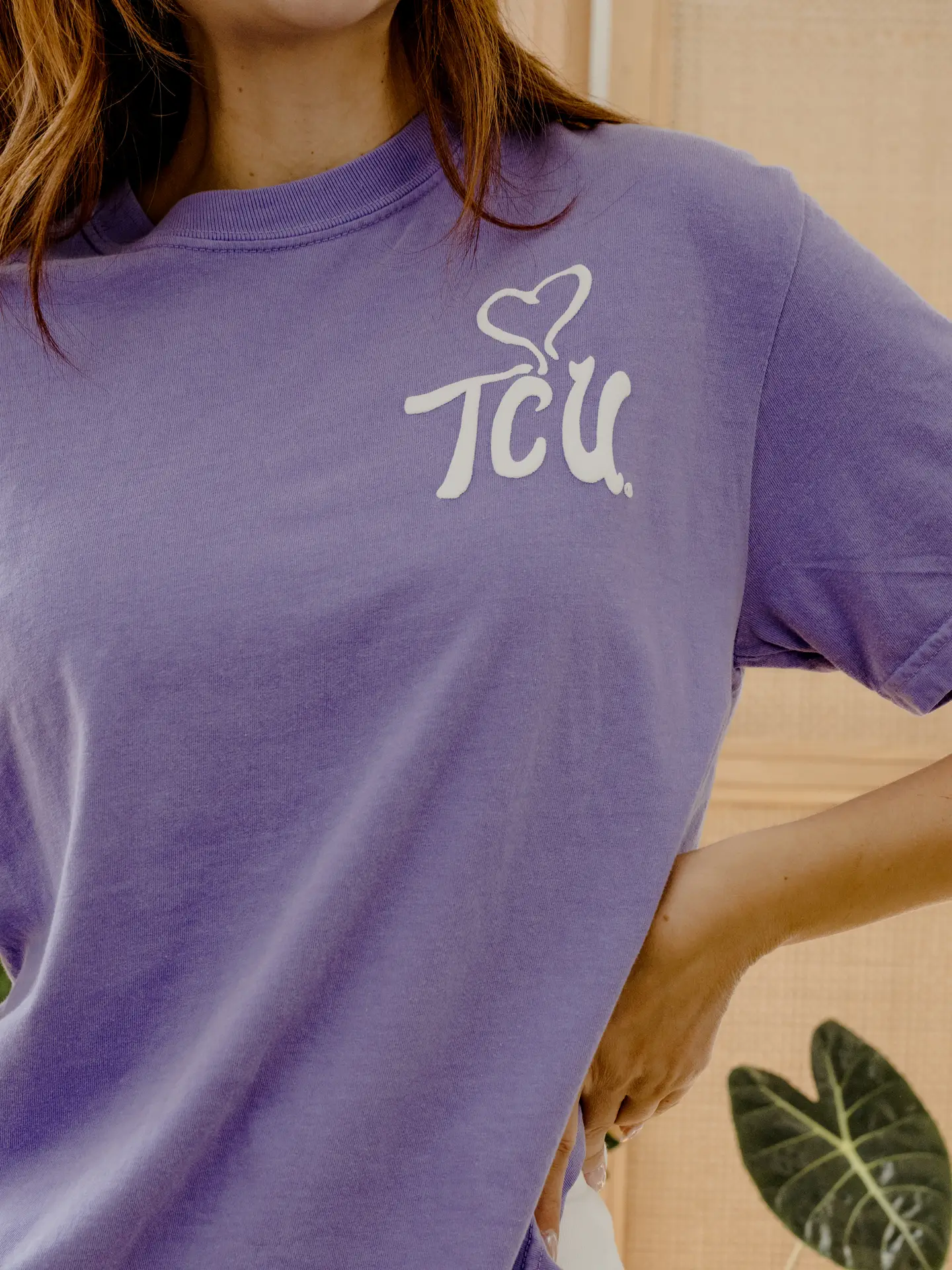 TCU HORNED FROGS LYRIC TEE
