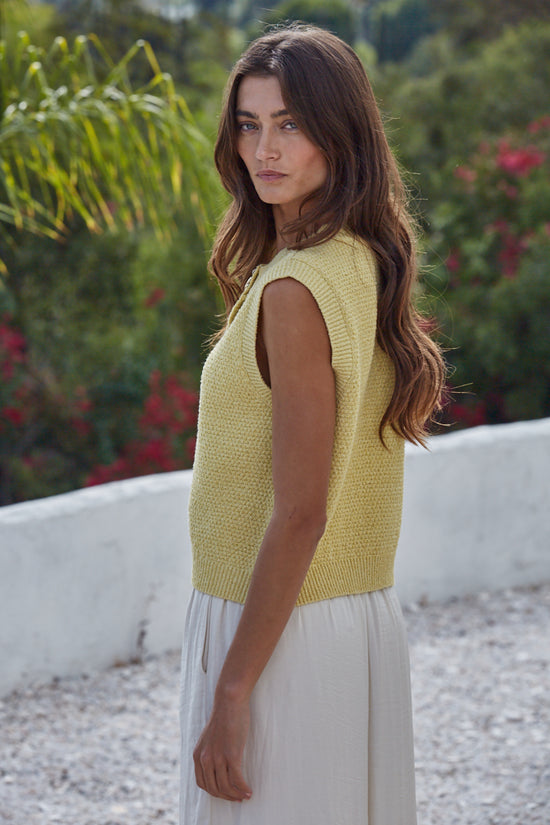 HOLLAND KNIT VEST TOP