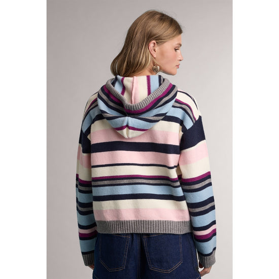 Striped Pullover Hoodie