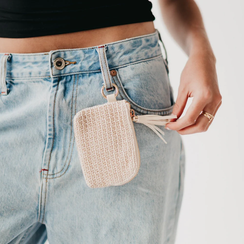 River Raffia Card Holder