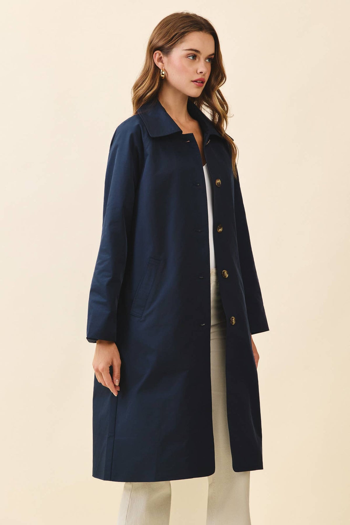 Longline Trench Coat