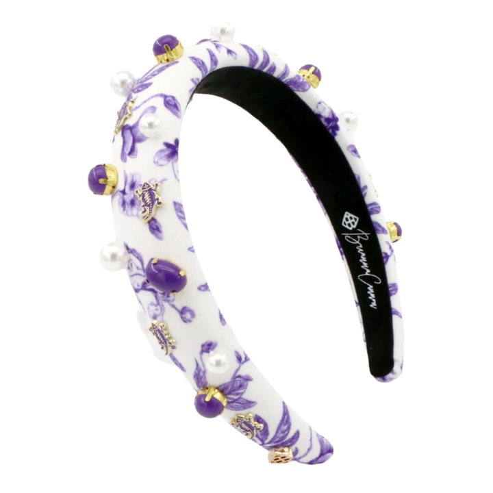TCU FLORAL TOILE HEADBAND