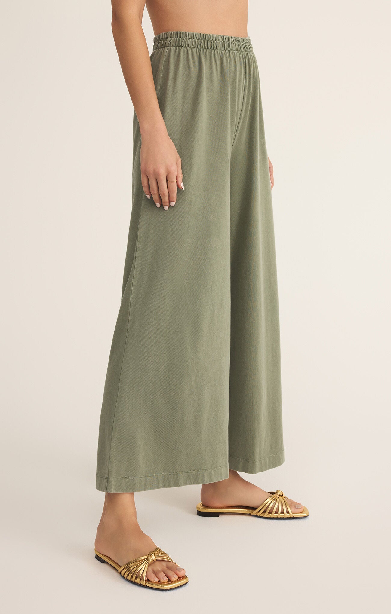 SCOUT JERSEY FLARE PANT