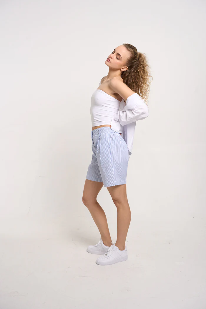 STRIPE BERMUDA SHORT