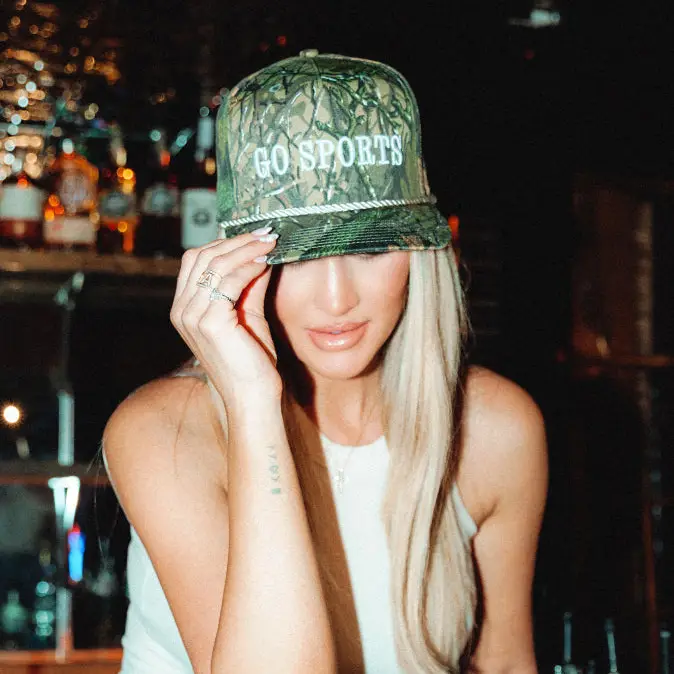 "GO SPORTS" TRUCKER HAT