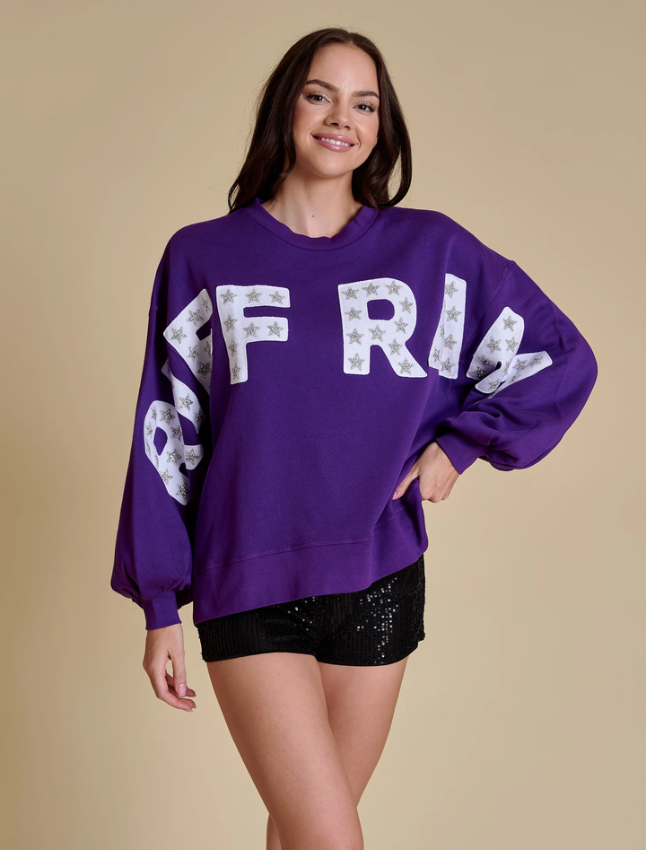 RIFF RAM BALLOON SLEEVE PULLOVER