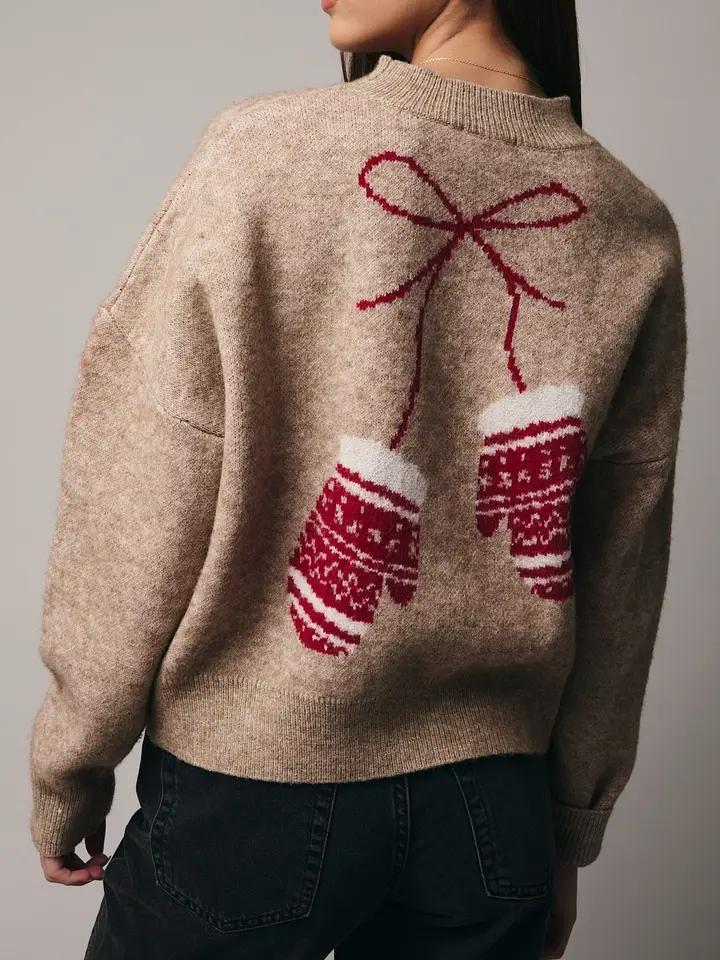 "WINTER MITTEN" SWEATER