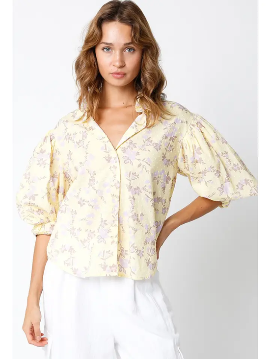 ELOISE FLORAL TOP